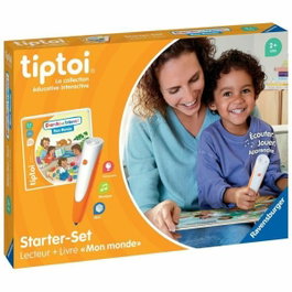 Ravensburger tiptoi® Starter Set - Lecteur et Livre Cherche et Trouve 'Mon Monde'