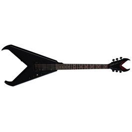 DEAN Guitare Électrique Kerry King Signature V Black Satin avec Étui