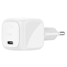 Belkin Wca008Kqwh Chargeur Mural Boost Charge USB-C 30 W Blanc