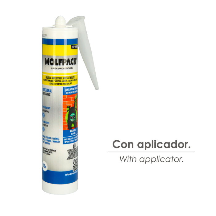 WOLFPACK LINEA PROFESIONAL Fix Adhésif 310 cm³