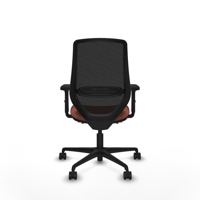 PIQUERAS Y CRESPO Chaise Mardos Synchrone Traslack Marron/Noir avec Accoudoirs 2D