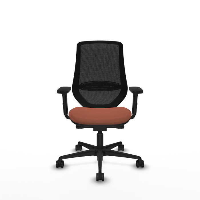 PIQUERAS Y CRESPO Chaise Mardos Synchrone Traslack Marron/Noir avec Accoudoirs 2D