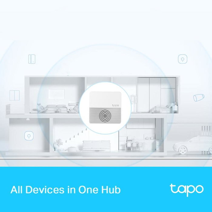 TP-Link Tapo H200 Smart Hub, Contrôleur pour Écosystème d'Appareils Connectés Domestiques
