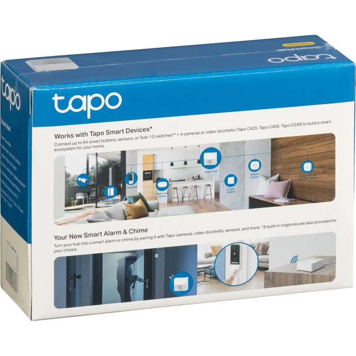 TP-Link Tapo H200 Hub intelligent blanc TP-Link Tapo H200 Hub intelligent blanc