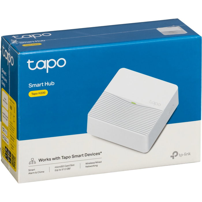 TP-Link Tapo H200 Hub intelligent blanc TP-Link Tapo H200 Hub intelligent blanc