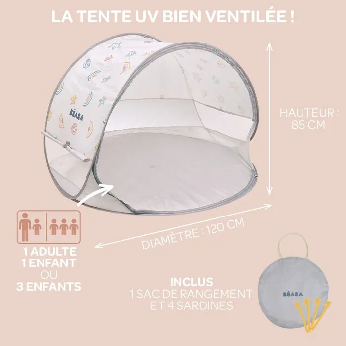 Beaba Tente anti UV Breezy Terre d'argile Beaba Tente anti UV Breezy Terre d'argile