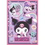Clementoni Puzzle Compact 1000 pièces - Kuromi - 70 x 50 cm avec Poster