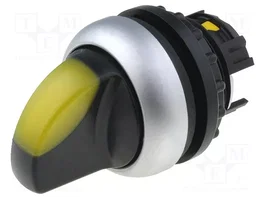 EATON ELECTRIC Commutateur rotatif jaune 22mm