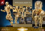 Iron Man figurine Movie Masterpiece Diecast 1/6 Iron Man Mark III (Gold Color Version) Hot Toys Exclusive 33 cm