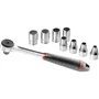 Facom Composition de serrage 1/2 pulg avec 9 outils (8 douilles 8-19 mm)