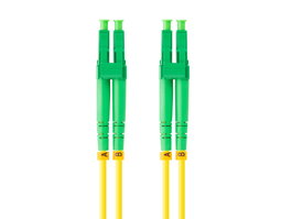 Lanberg FO-LALA-SD11-0020-YE Câble fibra optique LC/APC 2 m G.657.A1 jaune