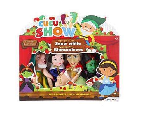 Colorbaby Marionnettes Blanche-Neige Set 4 pièces 25 cm Colorbaby Marionnettes Blanche-Neige Set 4 pièces 25 cm