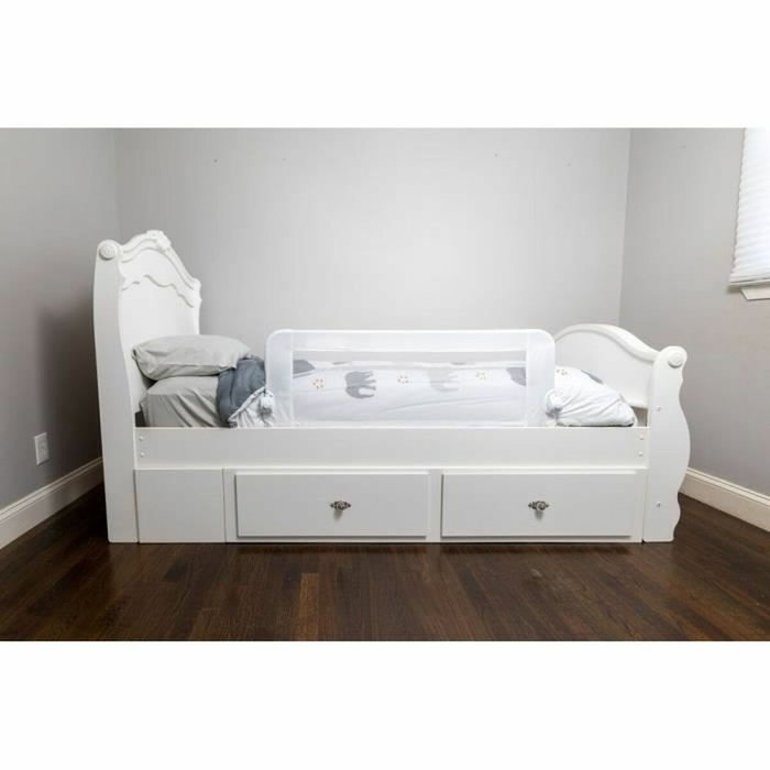 Dreambaby Barrière de lit Maggie Blanc 110 x 50 cm