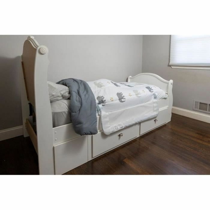 Dreambaby Barrière de lit Maggie Blanc 110 x 50 cm