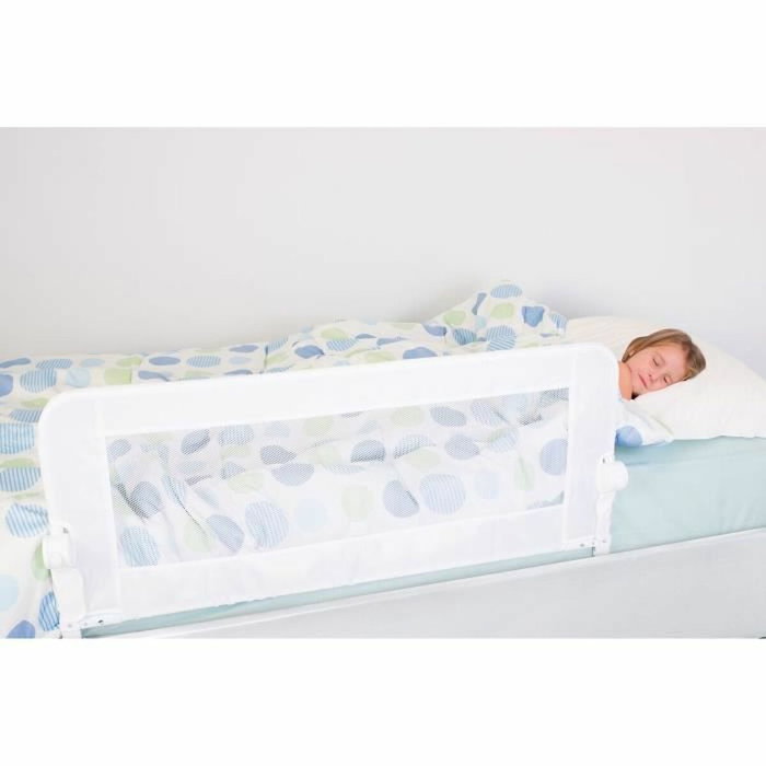 Dreambaby Barrière de lit Maggie Blanc 110 x 50 cm