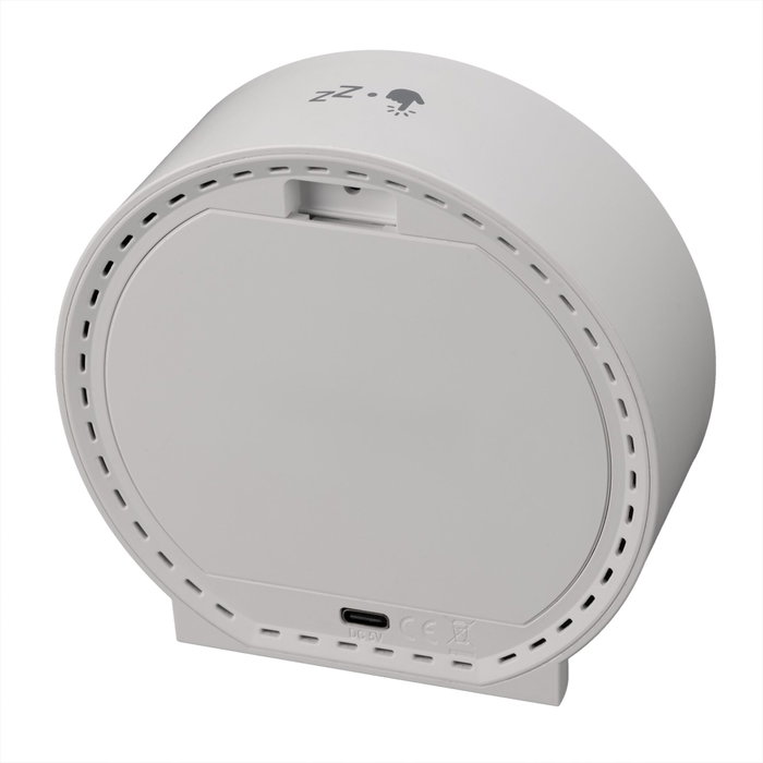 Kienzle Réveil Lumineux Rond Gris