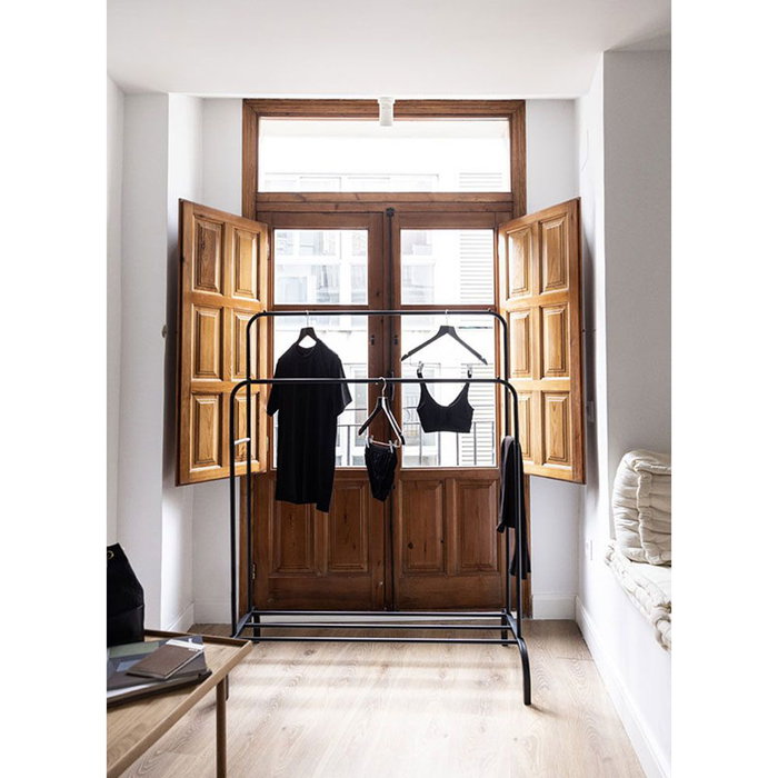 Newlux Perchero Burro Hangy Duo Noir jusqu'à 30 kg Newlux Perchero Burro Hangy Duo Noir jusqu'à 30 kg
