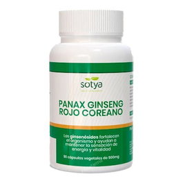 SOTYA Ginseng Rouge Coréen 500mg 90 Capsules
