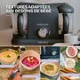 Beaba Babycook Duo Gris foncé - Pack Robot cuiseur 6-en-1 avec lot de cuillères silicone 1er âge