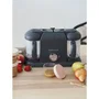 Beaba Babycook Duo Gris foncé - Pack Robot cuiseur 6-en-1 avec lot de cuillères silicone 1er âge