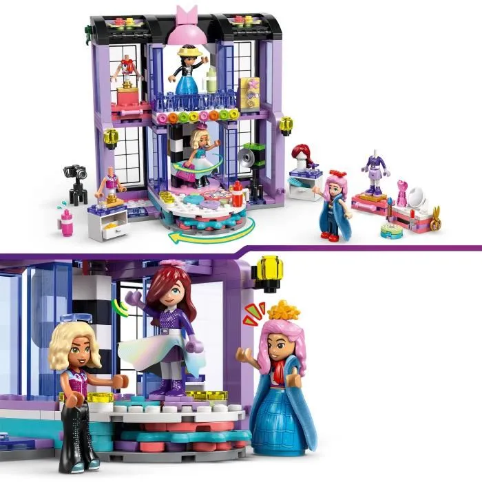 Lego Friends 42685 Le Défilé de Mode de Heartlake City - Jeu de Construction avec Mini-Poupées Liann, Nova, Paisley, Podium et Accessoires - Pour Enfants dès 7 ans