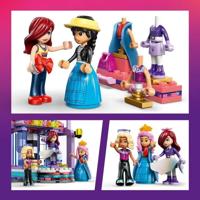Lego Friends 42685 Le Défilé de Mode de Heartlake City - Jeu de Construction avec Mini-Poupées Liann, Nova, Paisley, Podium et Accessoires - Pour Enfants dès 7 ans