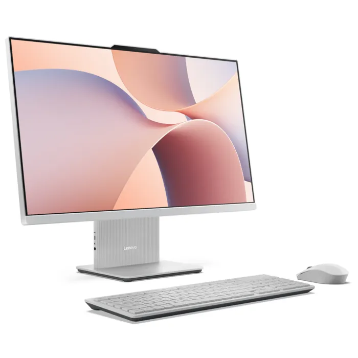 Lenovo IdeaCentre AIO 24ARR9 - PC Tout-en-un 24" FHD (AMD Ryzen 5-7535HS, 16 Go RAM, 512 Go SSD, sans OS) avec clavier et souris sans fil