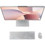 Lenovo IdeaCentre AIO 24ARR9 - PC Tout-en-un 24" FHD (AMD Ryzen 5-7535HS, 16 Go RAM, 512 Go SSD, sans OS) avec clavier et souris sans fil