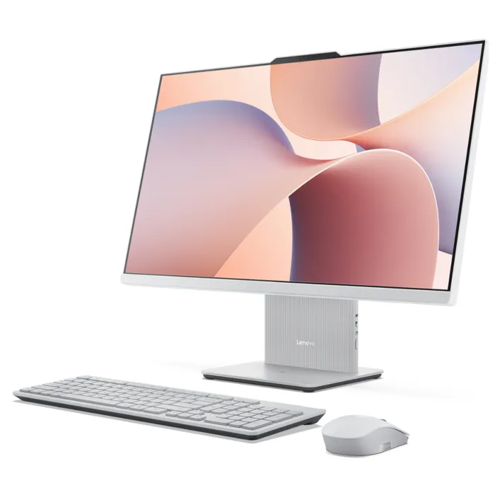 Lenovo IdeaCentre AIO 24ARR9 - PC Tout-en-un 24" FHD (AMD Ryzen 5-7535HS, 16 Go RAM, 512 Go SSD, sans OS) avec clavier et souris sans fil