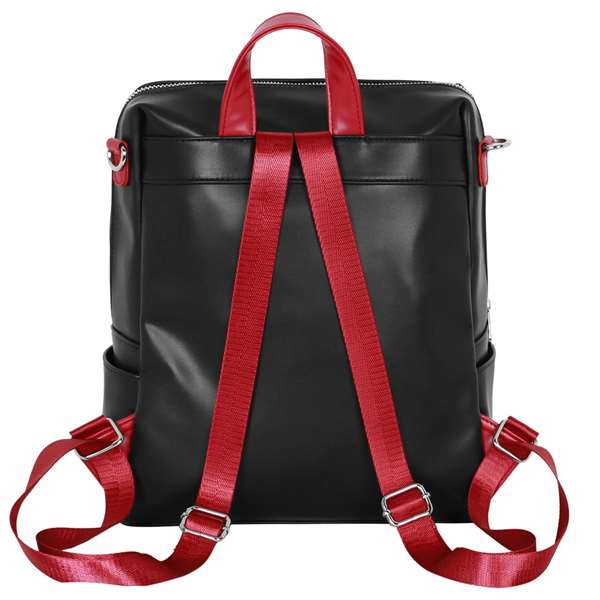 Shield Sac à dos Minnie Mouse PVC 28x33x11 cm, compartiment avec fermeture éclair, bretelles ajustables