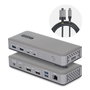 Hub USB Startech 201UE-USBC-DOCK Gris