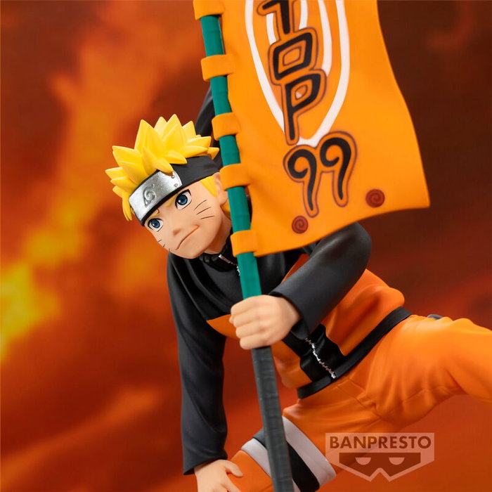 BANPRESTO - Figurine Collection Naruto Shippuden - Naruto Uzumaki (NARUTOP99) - Modèle PVC 11 cm BANPRESTO - Figurine Collection Naruto Shippuden - Naruto Uzumaki (NARUTOP99) - Modèle PVC 11 cm