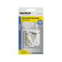WOLFPACK LINEA PROFESIONAL Crochet à clouer 299G, blister de 3 unités