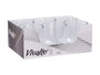 VIVALTO Lot de 24 verres à eau rectangulaires 370 ml