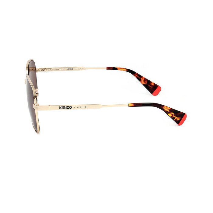 Kenzo KZ40165U Lunettes de soleil unisexes monture métallique 56mm verres UV400 catégorie 2 145 mm Kenzo KZ40165U Lunettes de soleil unisexes monture métallique 56mm verres UV400 catégorie 2 145 mm