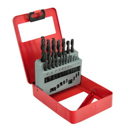 WOLFPACK LINEA PROFESIONAL Coffret de forets HSS 1-10 mm, 19 unités