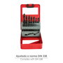 WOLFPACK LINEA PROFESIONAL Coffret de forets HSS 1-10 mm, 19 unités