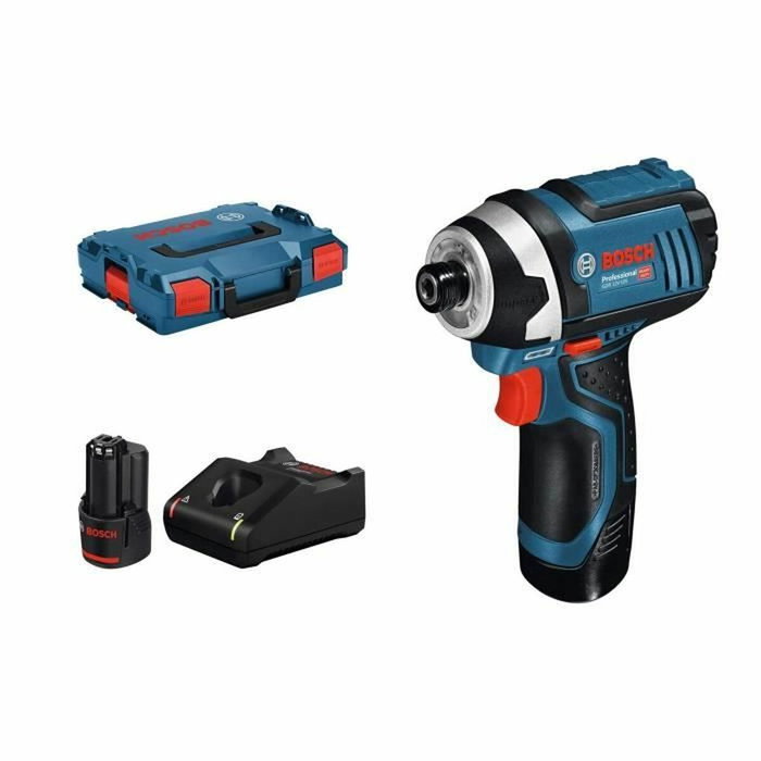 Bosch Professional GDR 12V-105 avec 2 batteries 2,0Ah et L-Boxx