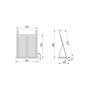 Emuca Support de tablettes Titane, acier, gris anthracite
