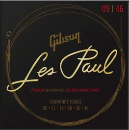 GIBSON Jeu de cordes électrique Nickel Les Paul Premium Signature 9-46