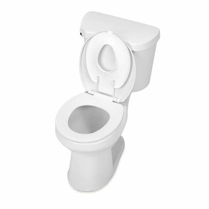 Ingenuity Réducteur de toilette Flip & Sit Blanc