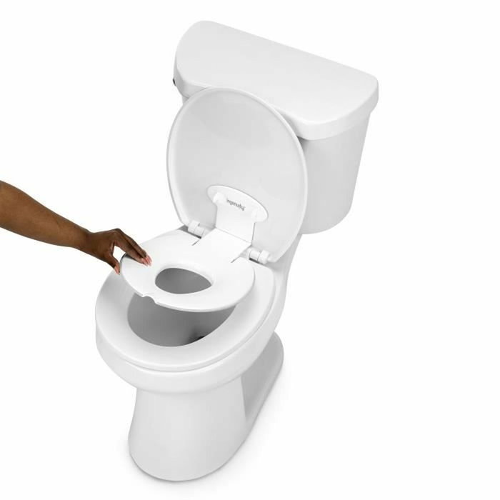 Ingenuity Réducteur de toilette Flip & Sit Blanc