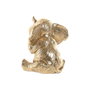 Home ESPRIT Figurine Décorative Éléphant Dorée (Lot de 3)
