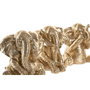 Home ESPRIT Figurine Décorative Éléphant Dorée (Lot de 3)