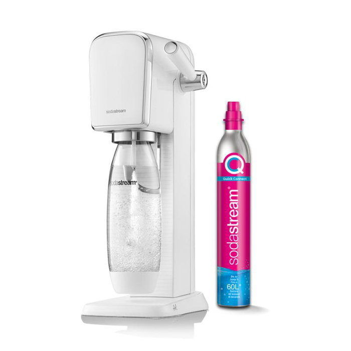 SodaStream Soda Maker ART blanc avec bouteille PET 1L SodaStream Soda Maker ART blanc avec bouteille PET 1L