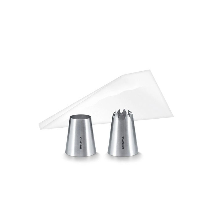 Tescoma Kit croquetas Grandchef avec 10 poches et 2 douilles Tescoma Kit croquetas Grandchef avec 10 poches et 2 douilles