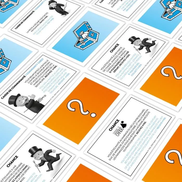 Winning Moves MONOPOLY Châteaux de la Loire - Jeu de société captivant avec châteaux emblématiques - À partir de 8 ans, 2 joueurs ou plus