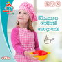 Set de jouets alimentaires Colorbaby Linge et ustensiles de cuisine 20 Pièces (12 Unités)