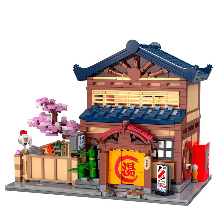 CADA Maison de Bain Japonaise (Sento) 1249 pièces