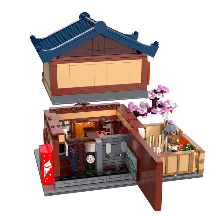 CADA Maison de Bain Japonaise (Sento) 1249 pièces